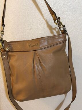 Coach Ashley Leather Hippie Bag